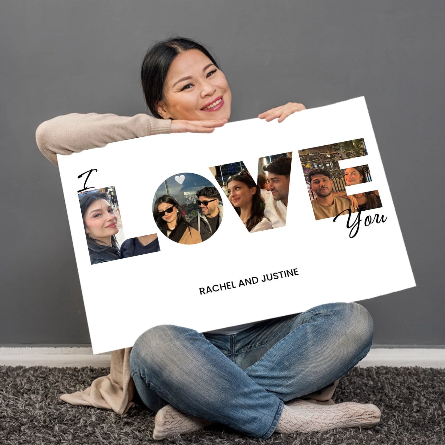 Poster "I love you"