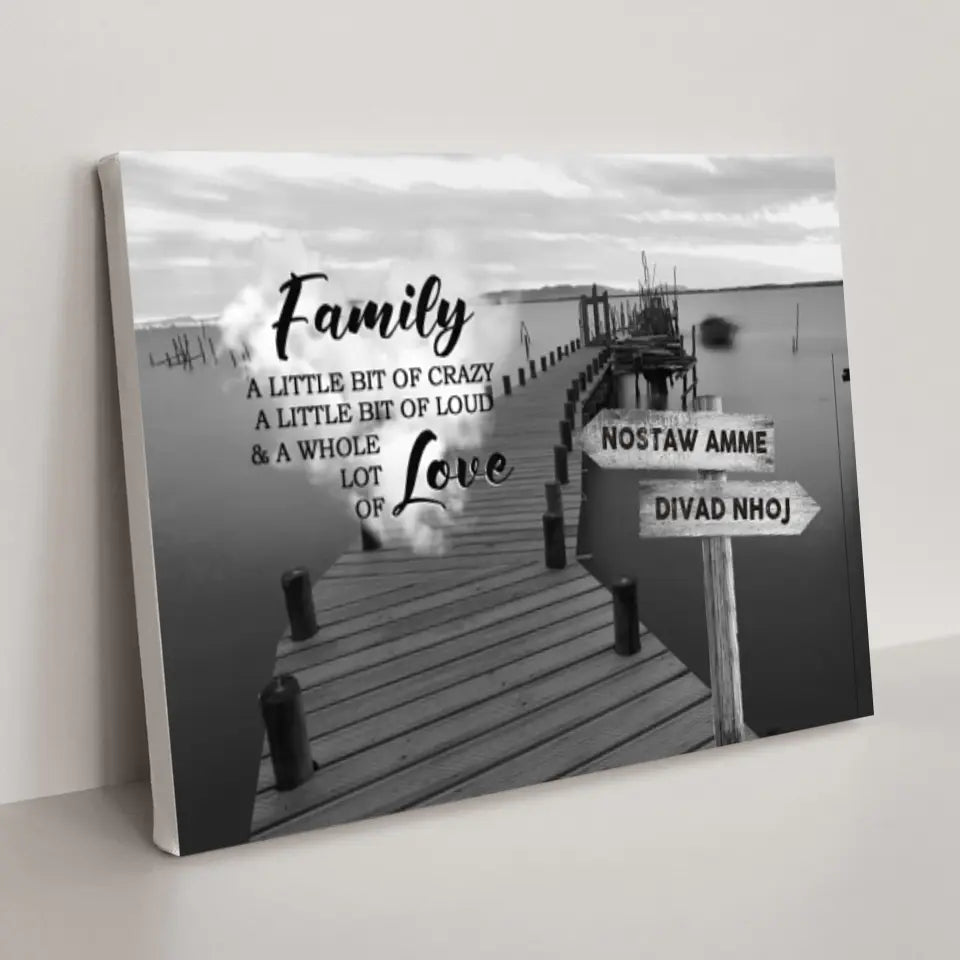 Personalized canvas " Family Members"