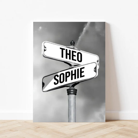 Custom Family Names Canvas