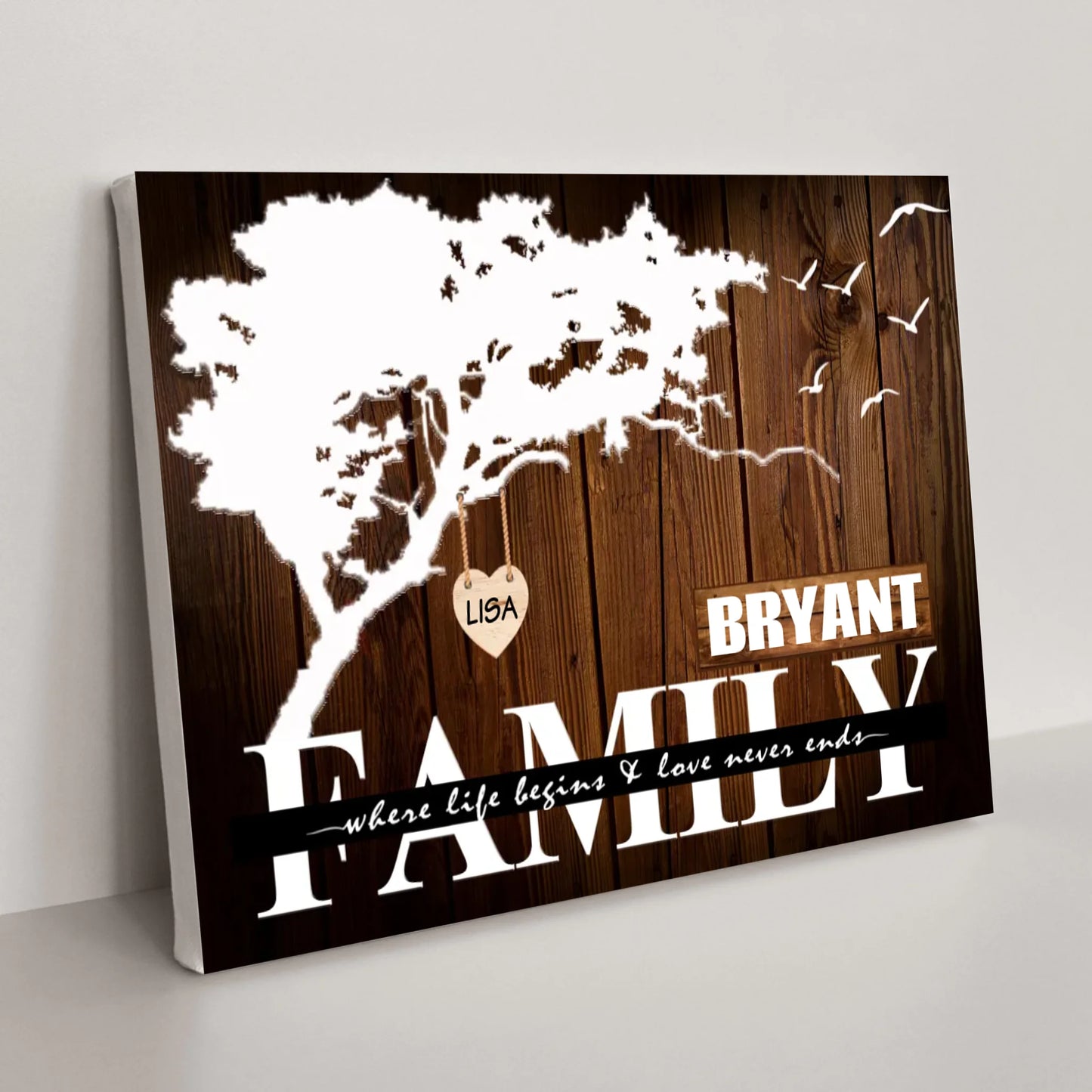 Personalized Canvas "Family Tree"