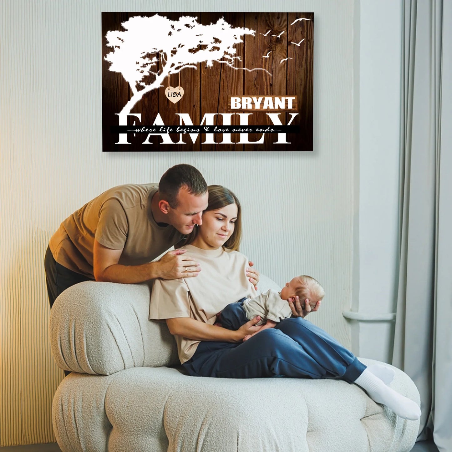 Personalized Canvas "Family Tree"