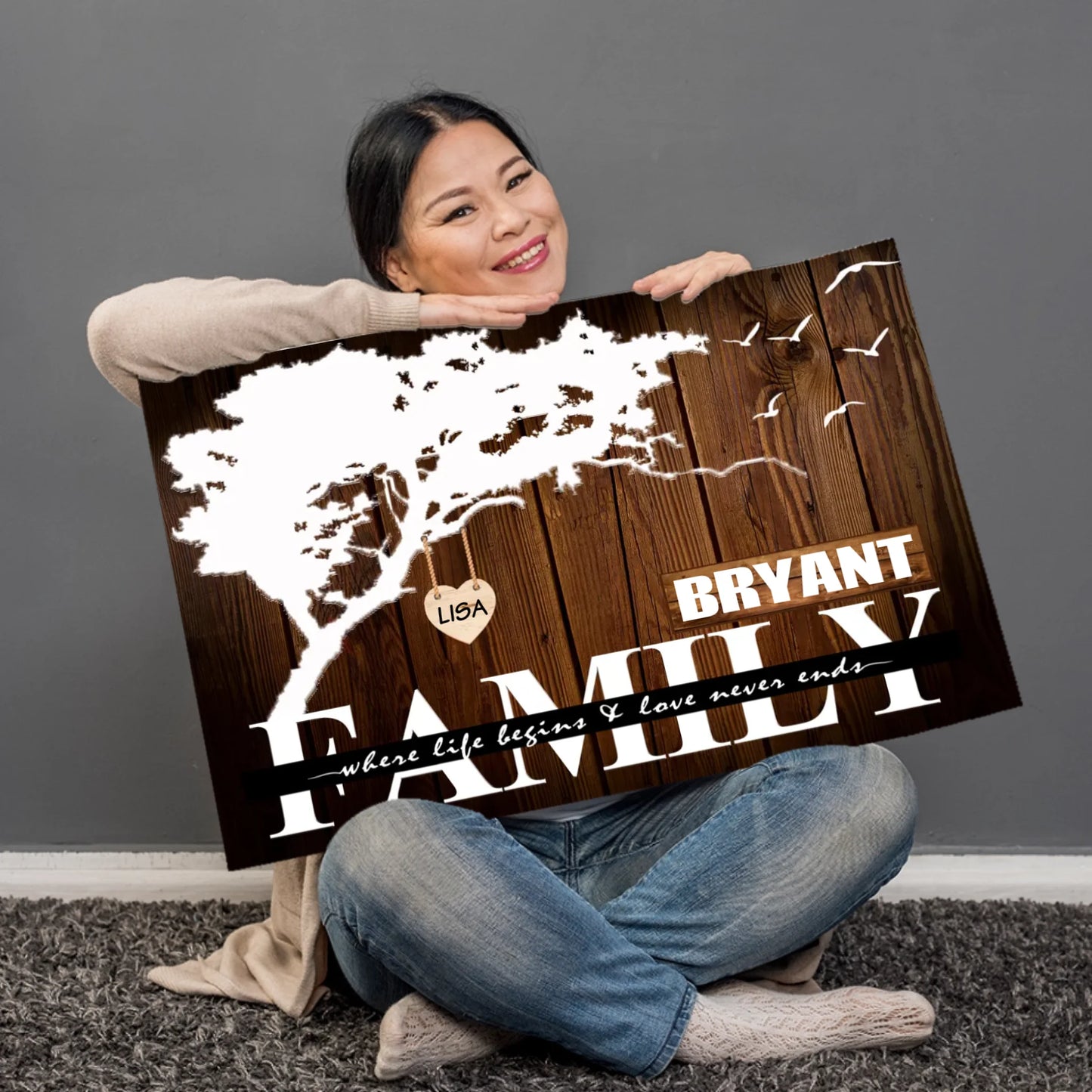 Personalized Canvas "Family Tree"